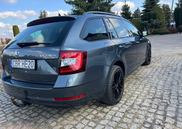 Skoda Octavia cena 54999 przebieg: 204328, rok produkcji 2017 z Brodnica małe 67